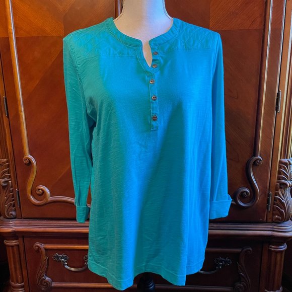 Croft & Barrow Tops - "Croft & Barrow" BlueTop